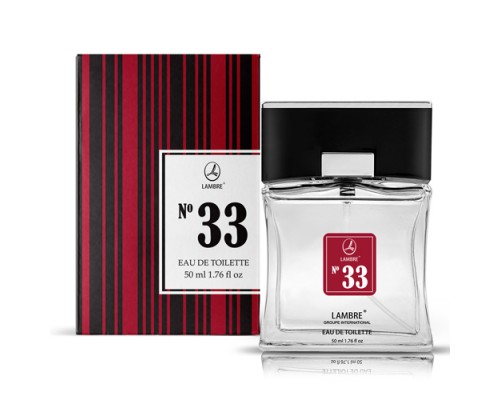 Туалетная вода Lambre №33, 50 мл (Le Male от Jean Paul Gaultier)